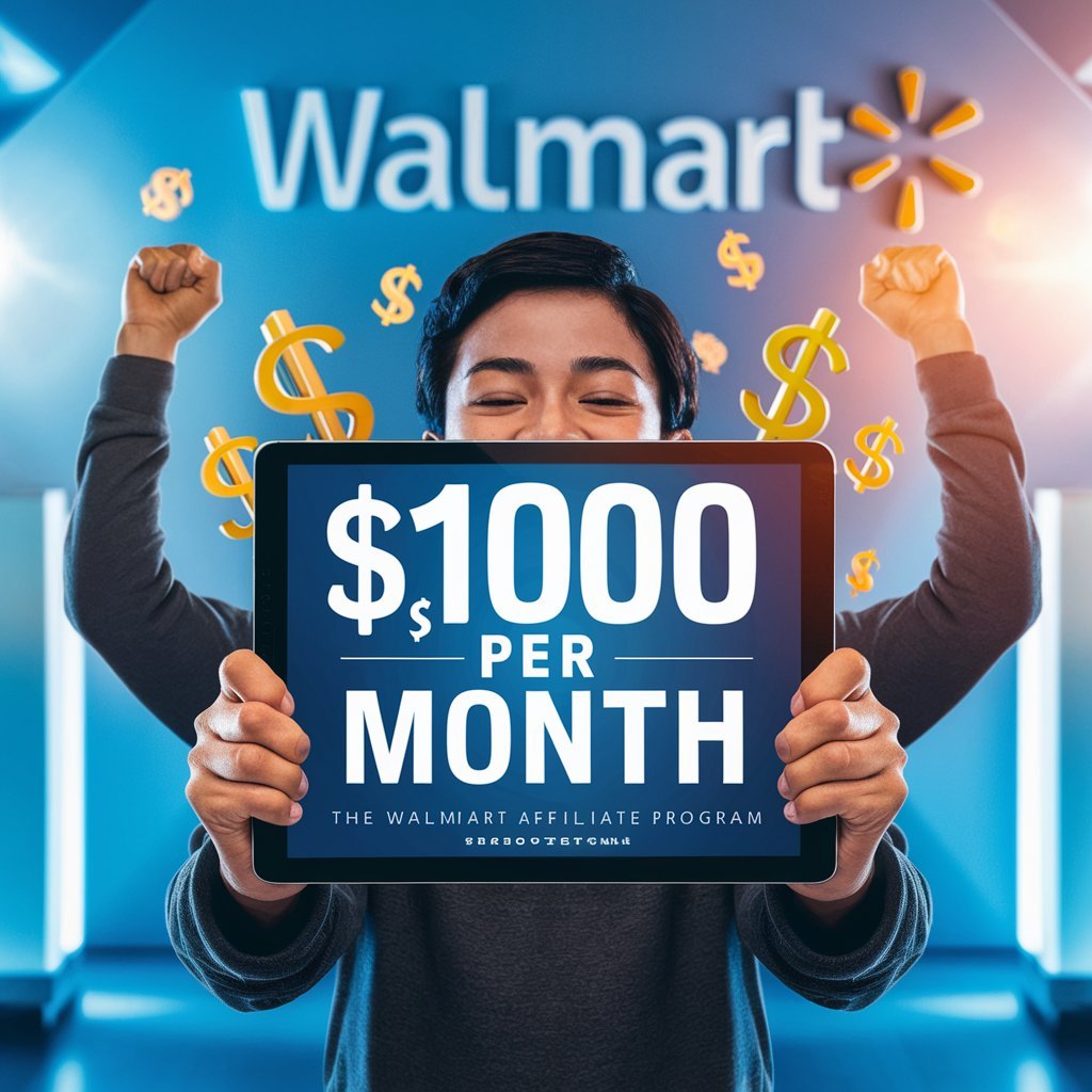 How to Make $1000 Per Month From Walmart Affiliate Program